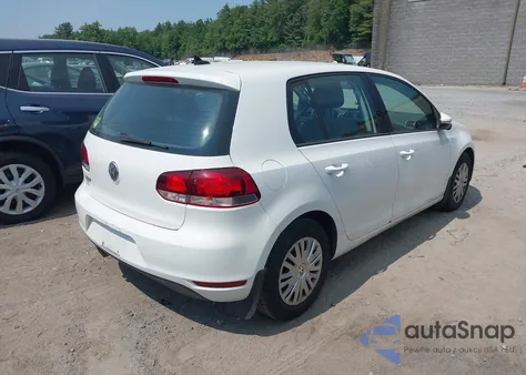 2013 Volkswagen Golf 2.5L 4-Door z USA, uszkodzony, nr VIN WVWDB7AJ1DW134403